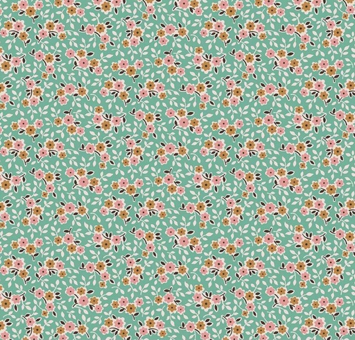 [RB-16473-SEAGLS] Gentler Times Cherish Sea Glass by Lori Holt for Riley Blake Designs