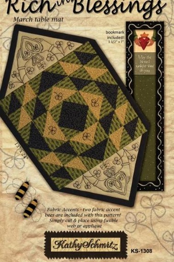 [KS-1308] Rich In Blessings Pattern by Kathy Schmitz