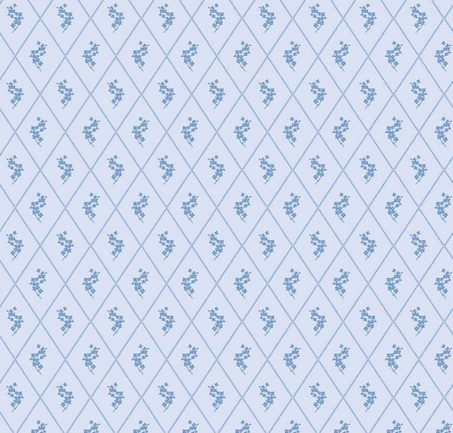 [RB-16642-SKY] Penelope Diamonds Sky by My Mind's Eye for Riley Blake Designs