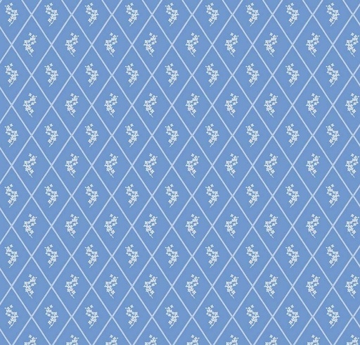 [RB-16642-BLUE] Penelope Diamonds Blue by My Mind's Eye for Riley Blake Designs