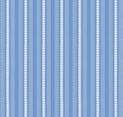 [RB-16645-BLUE] Penelope Stripes Blue by My Mind's Eye for Riley Blake Designs