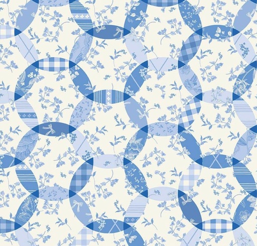 [RB-16647-CRM] Penelope Cheater Print Cream by My Mind's Eye for Riley Blake Designs