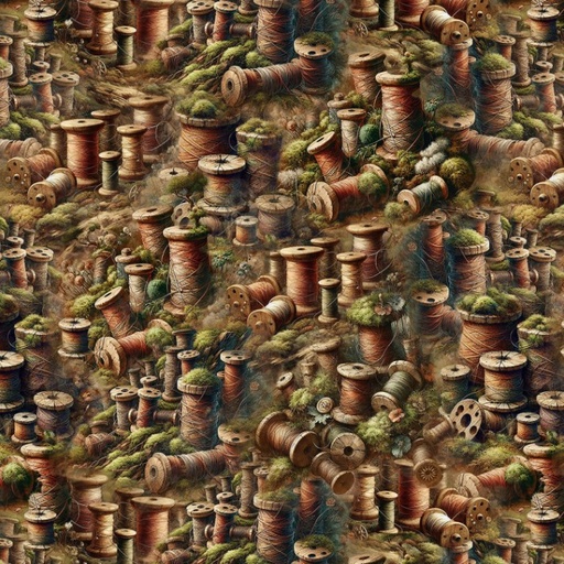 [3W-4282-60] Forget Me Not Thread Moss by Marilyn Lee for Blank