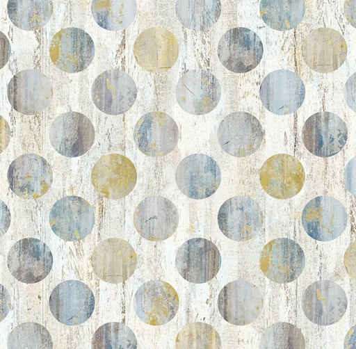 [NOR-28027-10] Pedigree Big Dots White by Elise Genest for Northcott Fabrics
