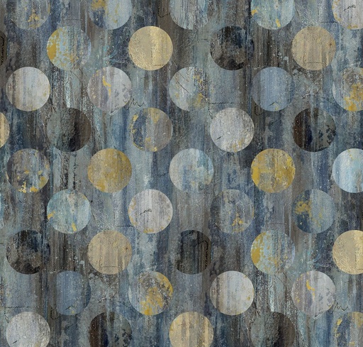 [NOR-28027-98] Pedigree Big Dots Charcoal by Elise Genest for Northcott Fabrics