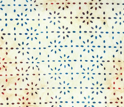 [NOR-83552-14] Celebrating 250 Years Batiks Small Burst Cream by Scott Flanagan for Banyan Batiks