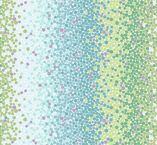 [SEF-8427-16] Neighborhood Association Ombre Dots Aqua Green by Timna Tarr for Studio E Fabrics
