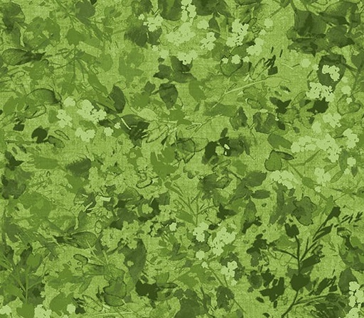 [SEF-8430-66] Neighborhood Association Leaf Texture Lime Green by Timna Tarr for Studio E Fabrics