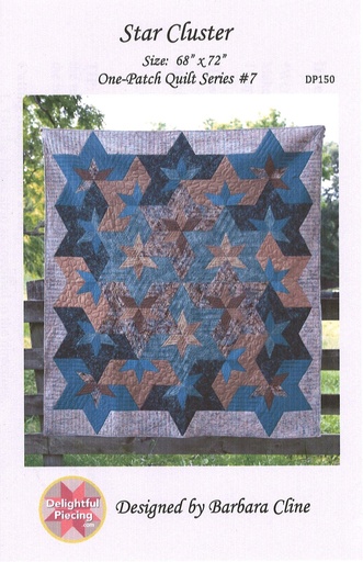 [dp-150] Star Cluster Pattern from Delightful Piecing
