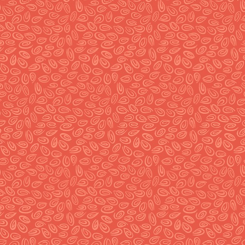 [SSB-20103-450] Swirls Coral by Susybee for Clothworks