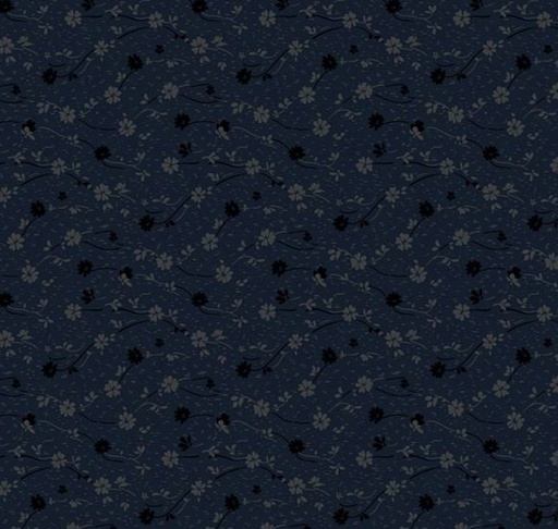 [MB-171587-NAVY] Stone Cottage Midnight Garden Navy by Pam Buda for Marcus Fabrics