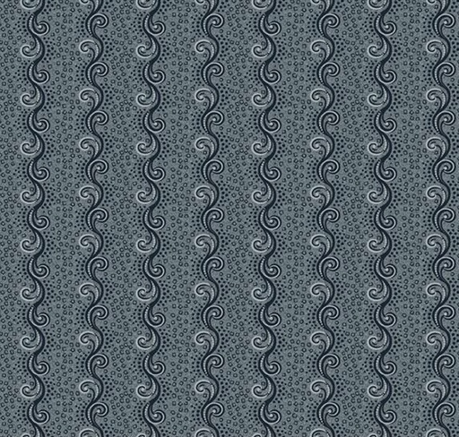 [MB-171590-BLUE] Stone Cottage Garden Path Blue by Pam Buda for Marcus Fabrics