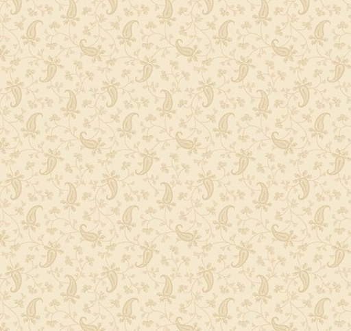 [MB-171585-CRM] Stone Cottage Cottage Paisley Cream by Pam Buda for Marcus Fabrics