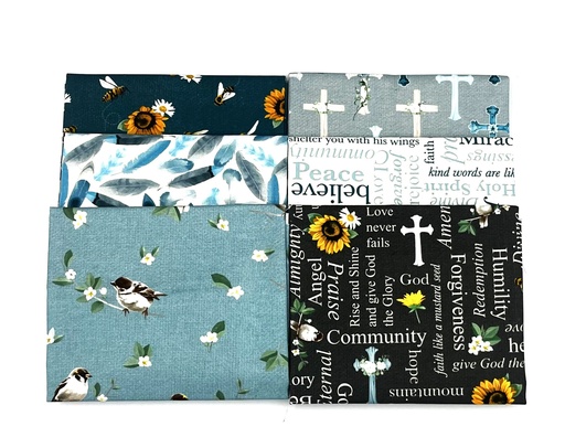 [PP-LoveNeverFQB] Love Never Fails Fat Quarter Bundle