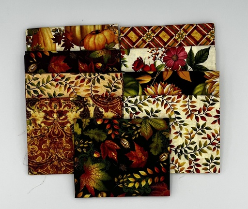 [PP-AutumnFFQB] Autumn Fields Fat Quarter Bundle
