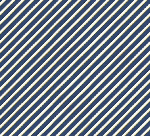 [PB-5894-DB] Joyful Candy Cane Stripe Dark Blue by Sara Berrenson for P&B Textiles