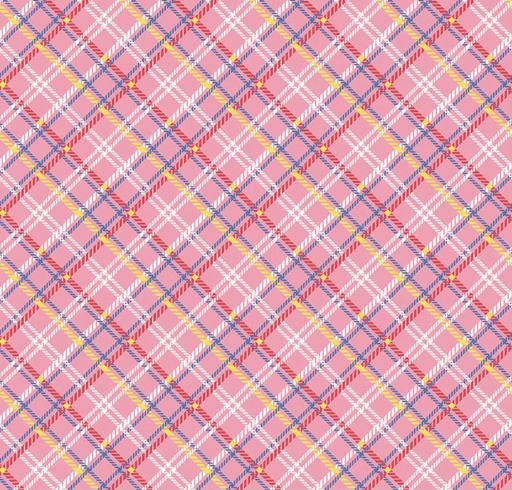 [RB-16651-PINK] Simple Pleasures Plaid Pink by American Jane for Riley Blake Designs