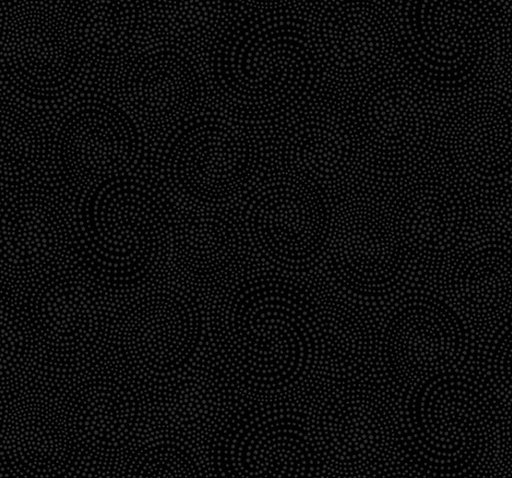 [TTR-3890-BLK] Twirl Dotty Spiral Black from Timeless Treasures