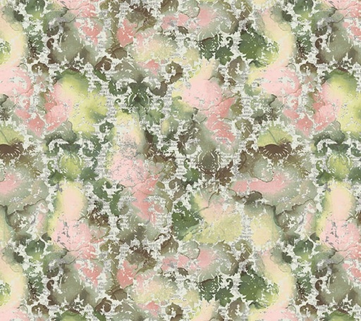 [SEF-8489-62] Flamingo Fling Textured Damask Moss by Nancy Smith for Studio E Fabrics