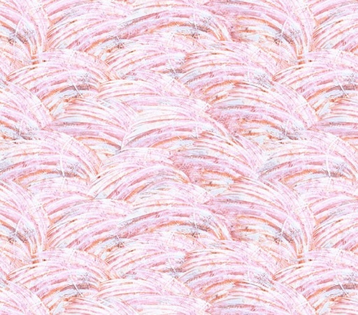 [SEF-8491-21] Flamingo Fling Flamingo Feathers Blush by Nancy Smith for Studio E Fabrics