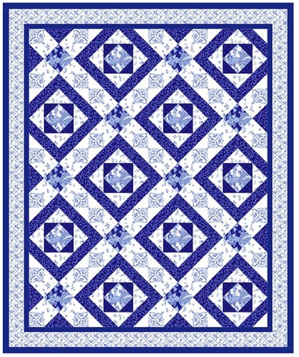 [PP-TileTime] Tile Time Quilt Kit by Northcott