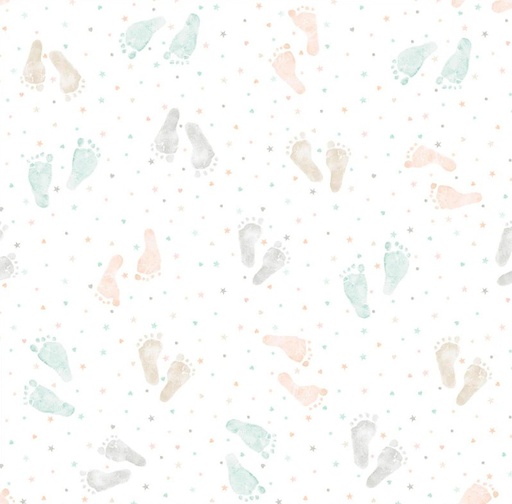 [PB-6020WMU] First Impression Footprints on White from P&B