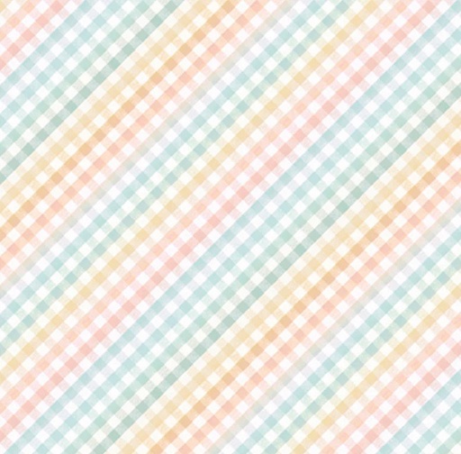 [PB-6022MU] First Impressions Sweet Gingham Multi from P&B