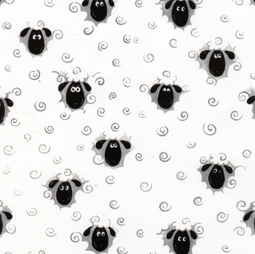 [SSB-20051-100] Lewe's Balloons Packed Sheep White from Susybee