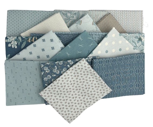 [PP-SewBFQB] Sewing Bird by Laundry Basket Fat Quarter Bundle