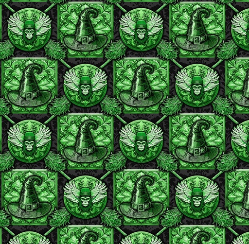 [NOR-10697-76] Good Together Insignia Green by Patrick Lose for Northcott Fabrics