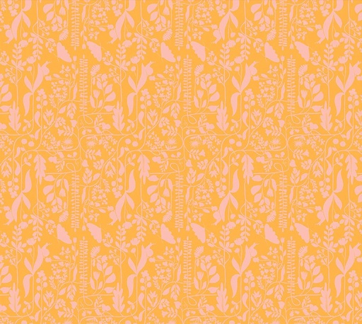 [WF-54657-16] Insectarium Meander Orange by Tamara Kate for Windham Fabrics