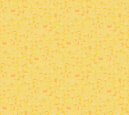 [WF-54658-24] Insectarium Tunneling Yellow by Tamara Kate for Windham Fabrics