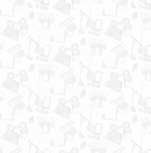 [WF-54943-6] Diggers & Dozers Load by Load Cloud from Windham Fabrics