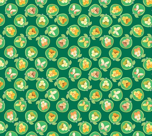 [WF-54654-7] Insectarium Cameo Green by Tamara Kate for Windham Fabrics