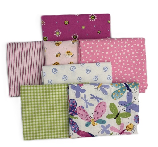 [PP-FlutterFQB] Flutter Butterfly Fat Quarter Bundle from SusyBee
