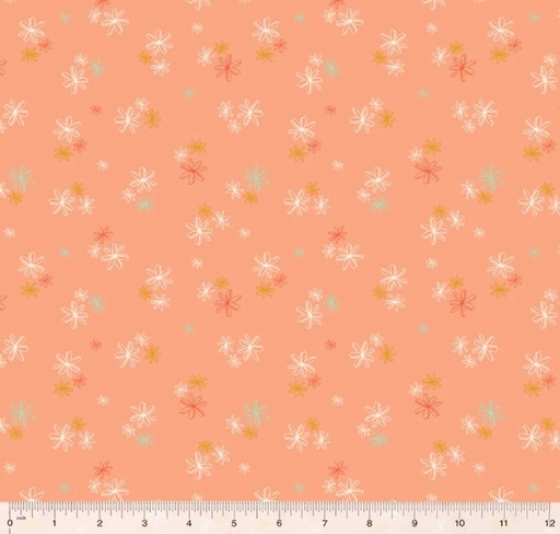 [WF-54717-11] Lush Life Dappled Daisies Rose from Windham Fabrics