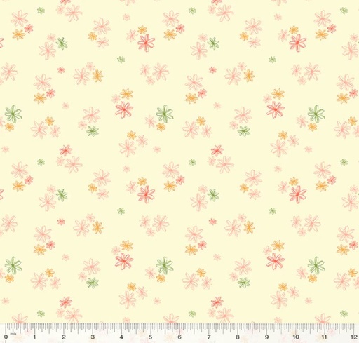 [WF-54717-3] Lush Life Dappled Daisies Ivory from Windham Fabrics