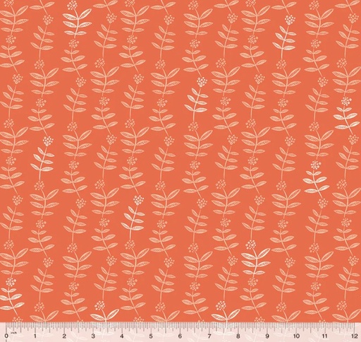 [WF-54718-13] Lush Life Flower Chain Coral from Windham Fabrics