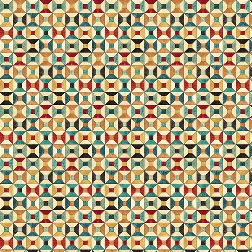 [NOR-DP28351-12] Stonehenge Stitchin' Spools Multi from Northcott