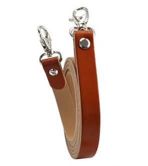 [MYLGMM-04] Laniere 1 Strap 49in With Snap Hooks Brown