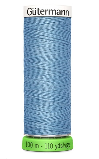 [GUT-RPET-143] Gutermann Recycled Polyester Thread Copen Blue 110 Yards