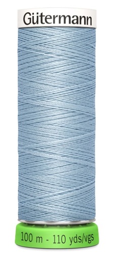 [GUT-RPET-075] Gutermann Recycled Polyester Thread Blue Dawn 110 Yds