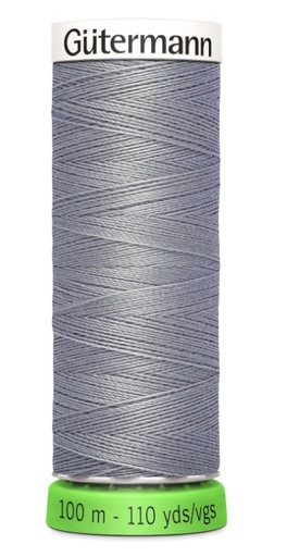 [GUT-RPET-040] Gutermann Recycled Polyester Thread Slate 110 Yds