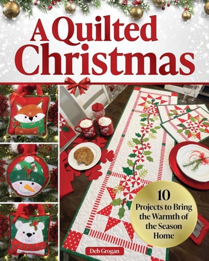 [LAN-1106-C] A Quilted Christmas Pattern Book by Deb Grogan
