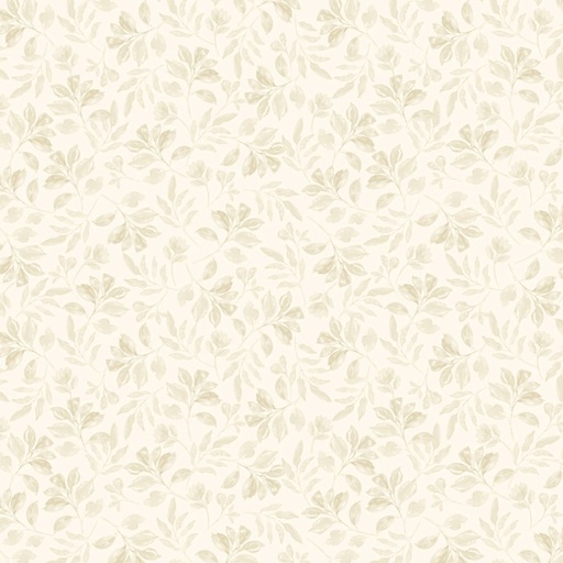 [WP-30112-221] Scarlet Dreams Tonal Leaves Cream by Beth Grove for Wilmington Prints