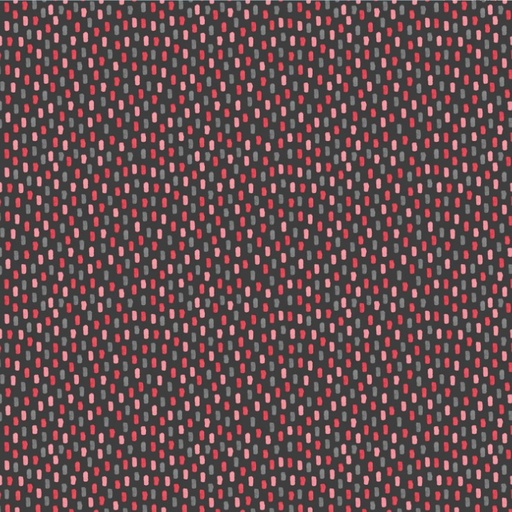 [WP-30113-939] Scarlet Dreams Swatches Black by Beth Grove for Wilmington Prints