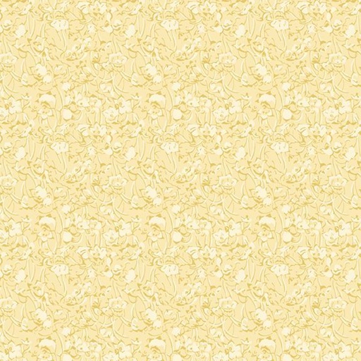 [MB-R581561D-YLW] Middleboro Road Painterly Flower Yellow from Marcus Fabrics