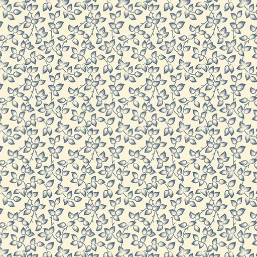 [MB-R581563D-CRM] Middleboro Road Leaves Cream from Marcus Fabrics