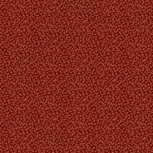 [MB-R171499D-RED] Cotton Thimble Miniatures Vines Red from Marcus Fabrics