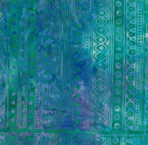 [Blan-1609] Ocean Mandala Batiks Atlantis from Blank Quilting